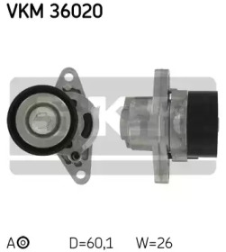 Поликлиновойремень / комплект SKF для NISSAN KUBISTAR (X76) 1.6 16V